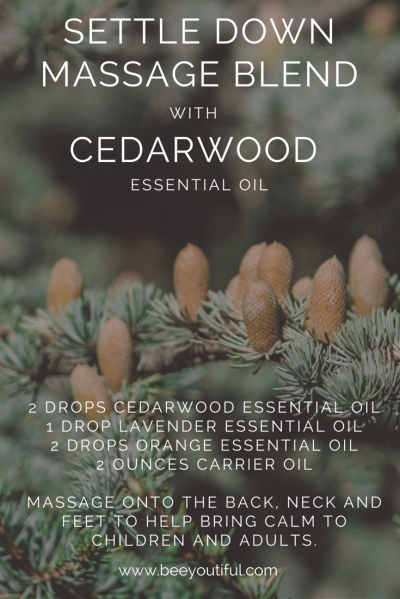 10 Reasons You Won't Want To Be Without Cedarwood #EssentialOil from Beeyoutiful.com